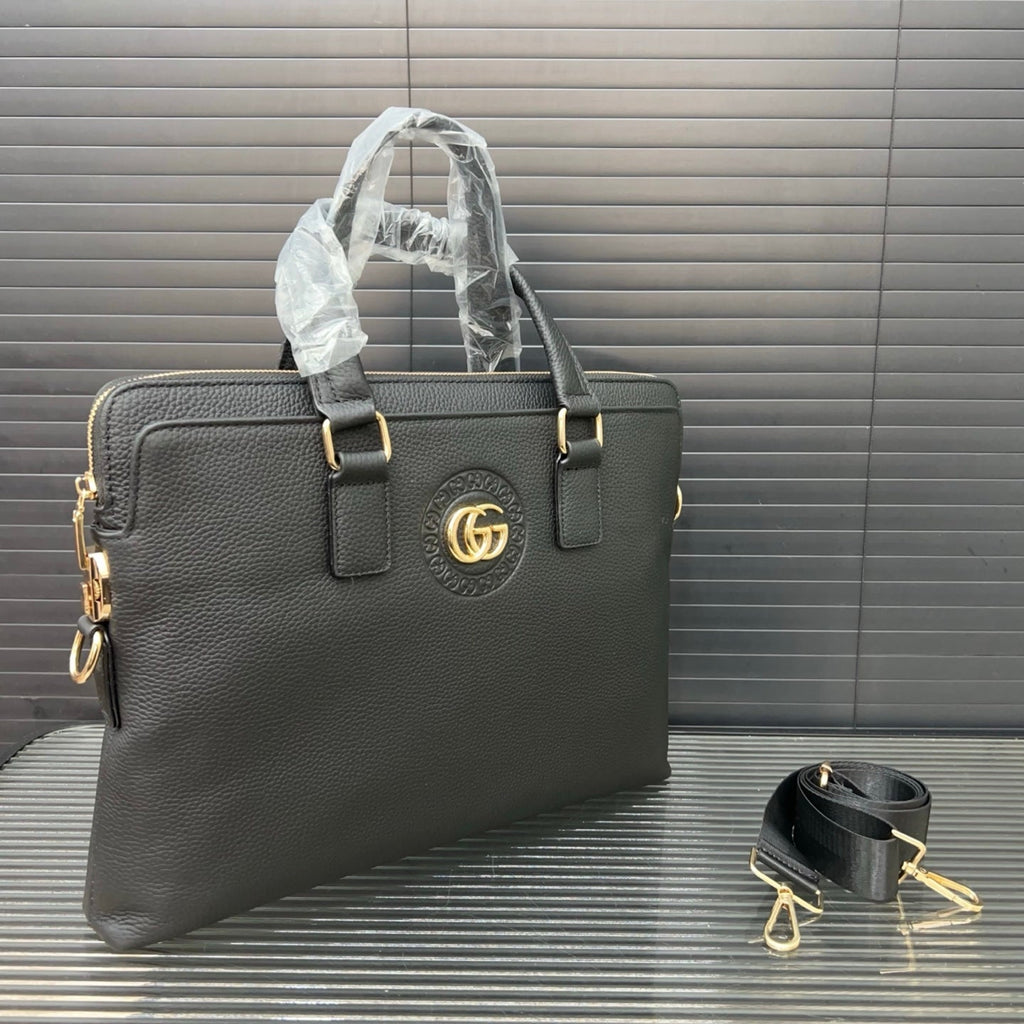 new leather G Logo men's bagsXC052025063004